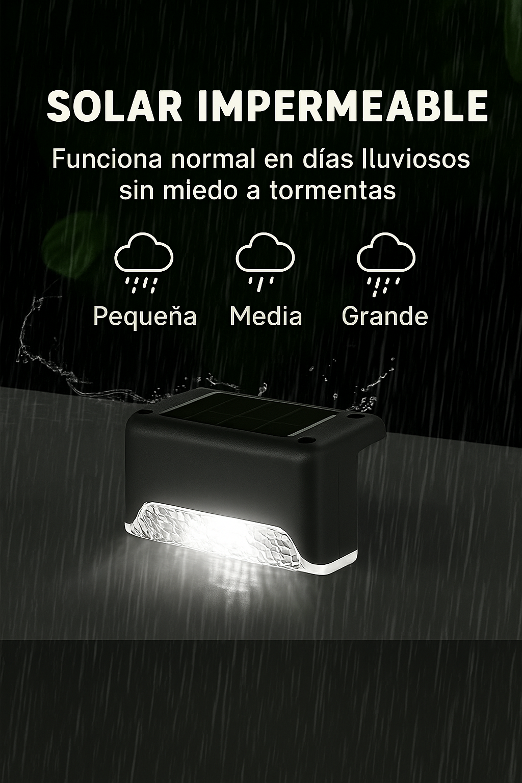 SealZen™ Luces Solares Automáticas Kit x4